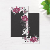 Floral Profile Card (Desk)