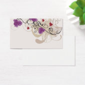 Floral Profile Card (Desk)