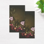 Floral Profile Card (Desk)