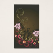 Floral Profile Card (Back)