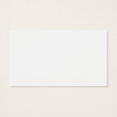 Floral Profile Card (Back)