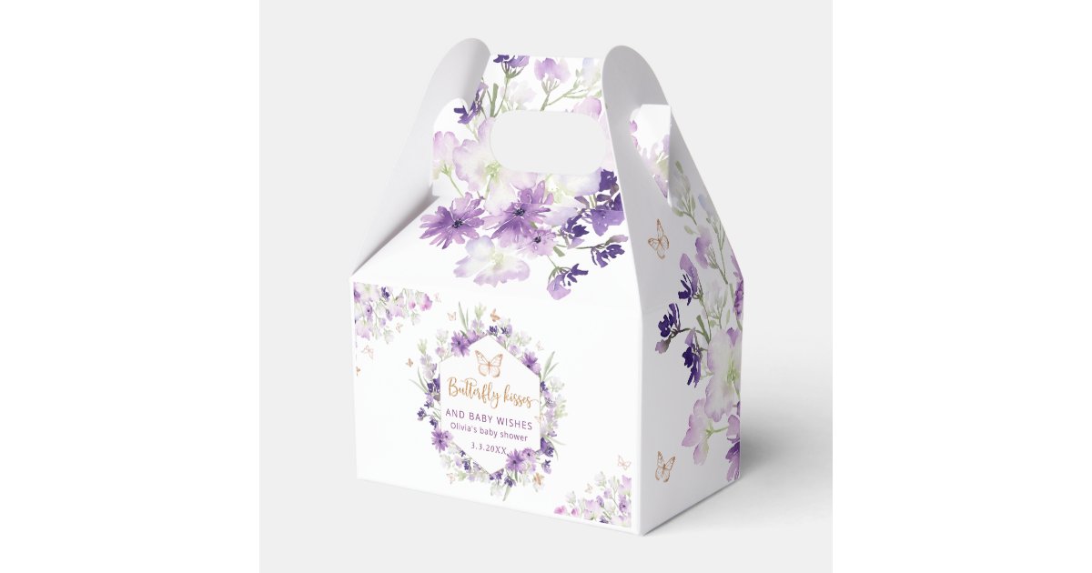 Purple Gift Bags & Favor Boxes