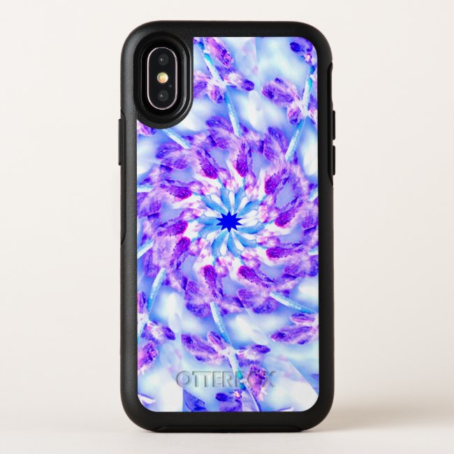Floral Purple Mandala OtterBox iPhone X Case