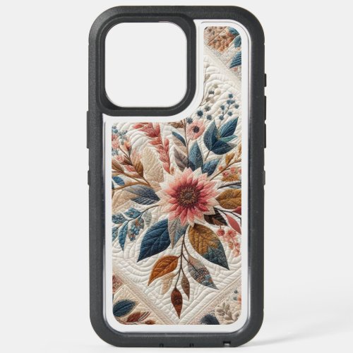 Floral Quilts iPhone 15 Pro Max Case