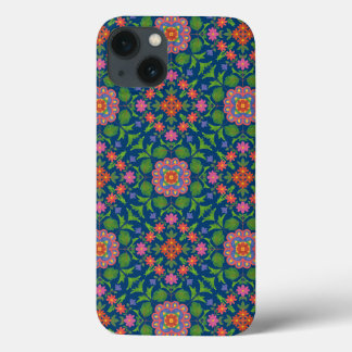 Floral Rangoli, Deep Blue Ipad Mini Case-mate Case