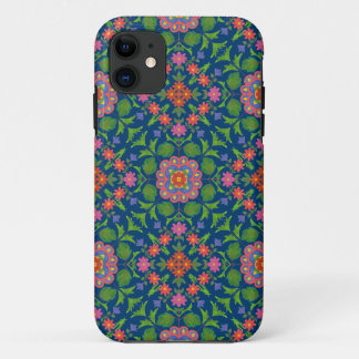 Floral Rangoli, Deep Blue iPhone 5/5s Xtreme Case