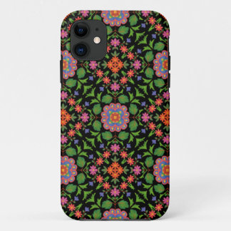 Floral Rangoli on Black iPhone 5/5s Xtreme Case