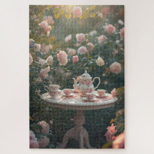 Floral Reading Nook Jigsaw Puzzle
