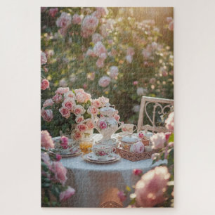 Floral Reading Nook Jigsaw Puzzle