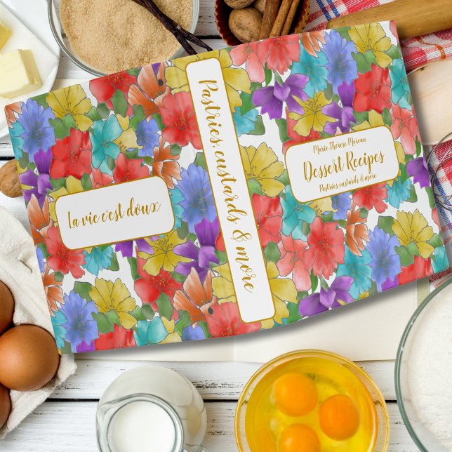 Floral Recipe Binder (Creator Uploaded)