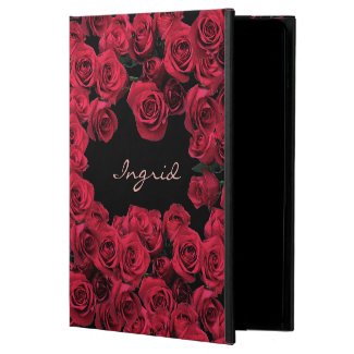 Floral Red Rose Garden Flowers iPad Air 2 Case