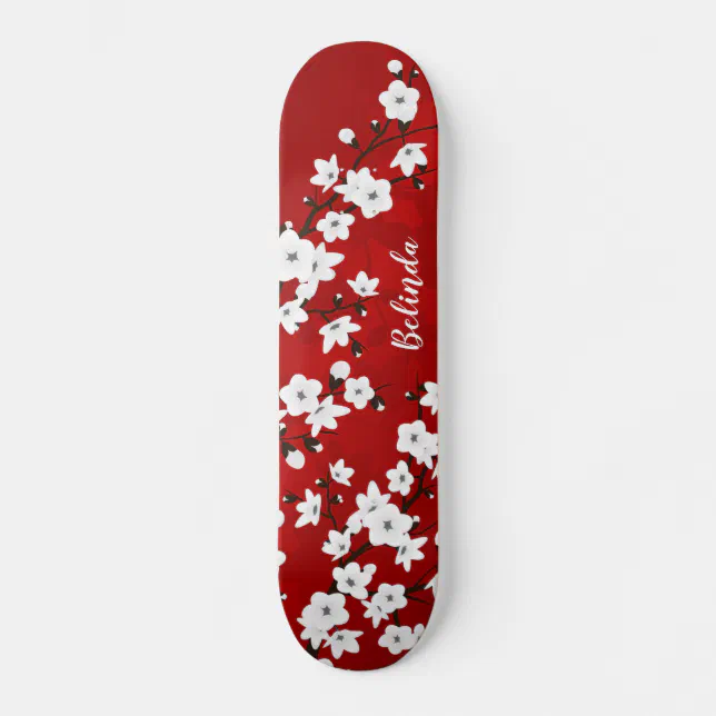 Monogram Red Skateboard