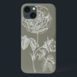 Floral Relief I iPhone 13 Case<br><div class="desc">Floral</div>