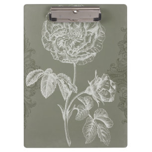 Floral Relief I Clipboard