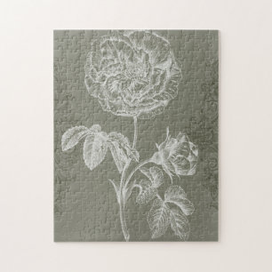 Floral Relief I Jigsaw Puzzle