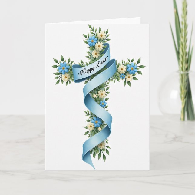 Floral Renewal Celebration Card (Front)