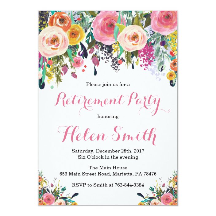 party invitation card