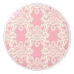 Floral retro damask ceramic knob