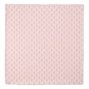 Floral retro damask duvet cover