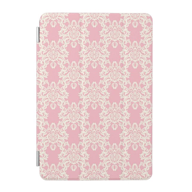 Floral retro damask iPad mini cover (Front)