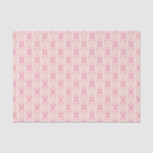 Floral retro damask tissue paper