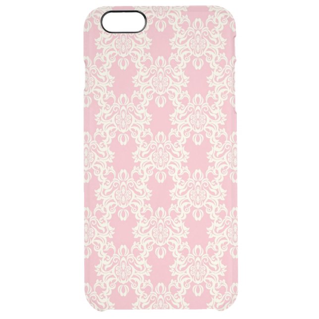 Floral retro damask uncommon iPhone case (Back)