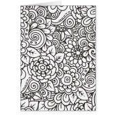 Floral Retro Doodle (Front)