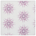 floral retro  purple  element fabric