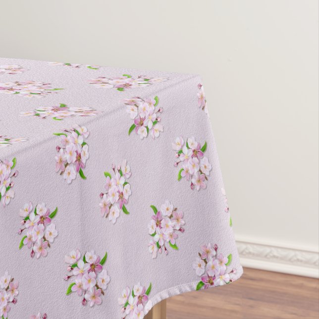 Floral retro spring  pattern. tablecloth (In Situ)