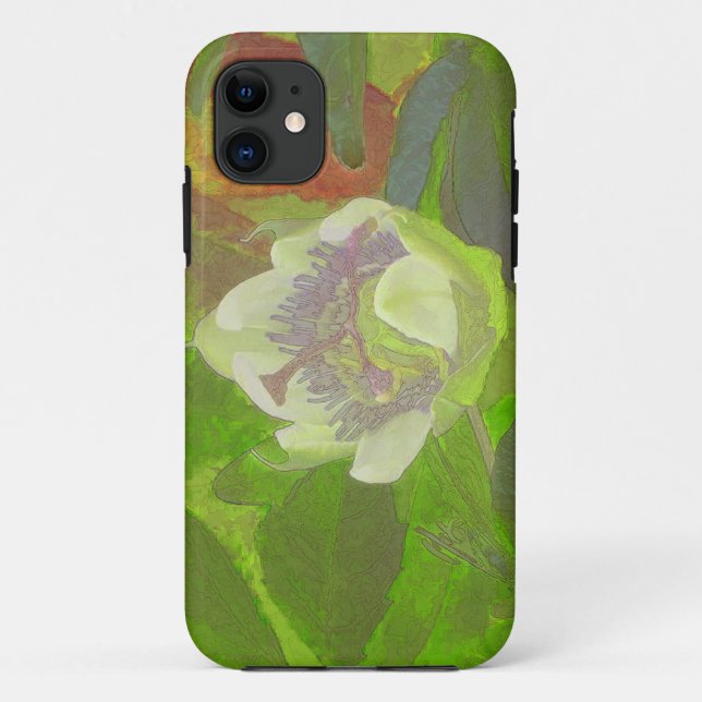 Floral Rhapsody in Green Case-Mate iPhone Case (Back)