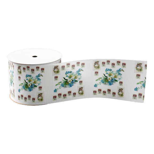 floral ribbon (Spool)