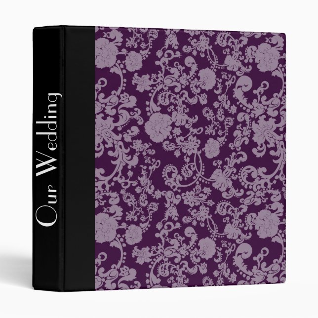 Floral Rococo Wedding, binder (Front/Spine)