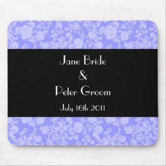 Floral Rococo Wedding, souvenir mousepad
