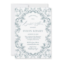 Floral Romance Chinoiserie Vintage Bridal Shower