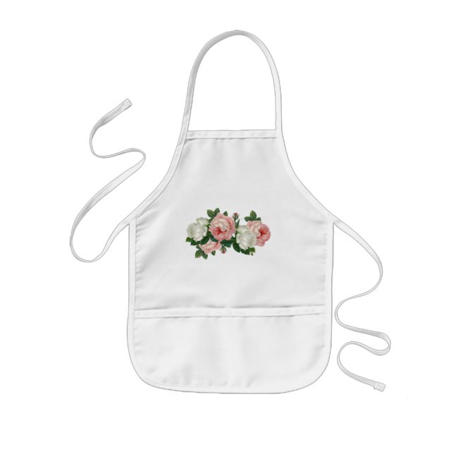Floral Romance  Kids' Apron (Front)