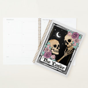 Floral Romantic Skeletons Planner