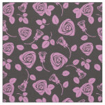 Floral Rose Background Fabric