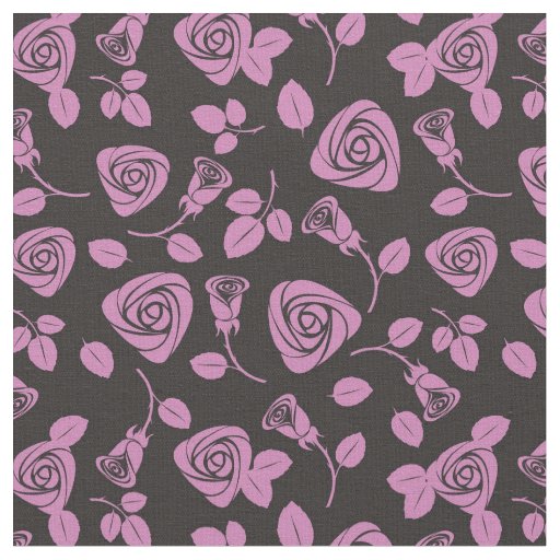 Floral Rose Background Fabric