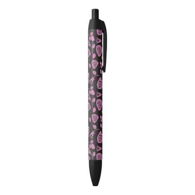 Floral Rose Background Pen (Bottom (Vertical))