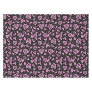 Floral Rose Background Tablecloth