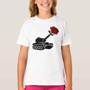 Floral Rose Tank Anti War Pacifism