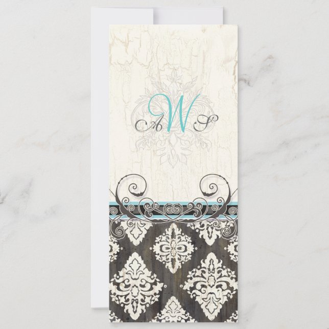 Floral Roses & Calla Lilies Photo Wedding Invitation (Front)