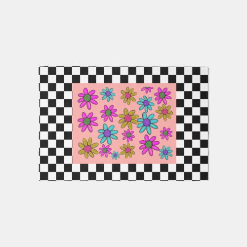 floral  rug