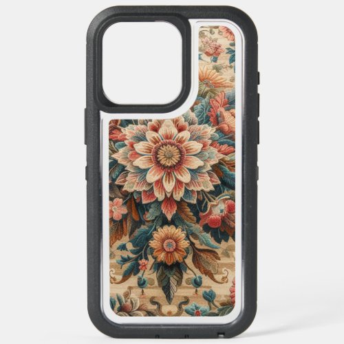 Floral Rugs iPhone 15 Pro Max Case