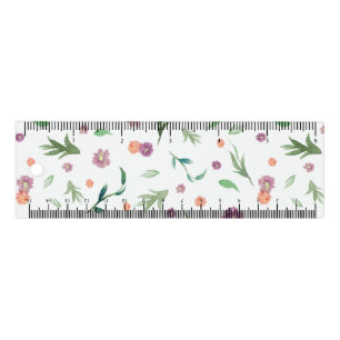 Floral Ruler Gift for Mom Cute Desk Accessory