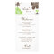 Floral Salon Spa Cards Tropical flower lime green