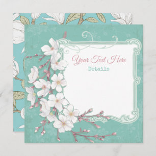 Floral Save The Date