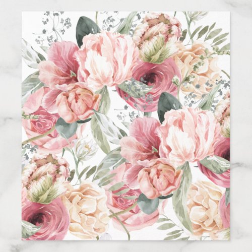 Floral Save the Date | Annabeth | Post Card Envelope Liner