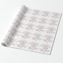 Floral "Save The Date"