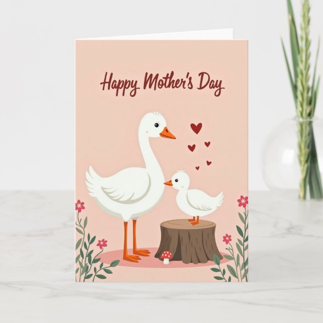 Floral Scene Mothers Day Card (Front)